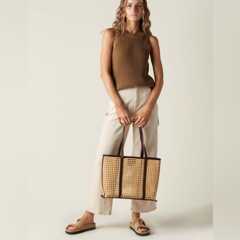 CLOSED Denim Neige Ecru Jeans 27 Small Stretch off-white natural cropped wide